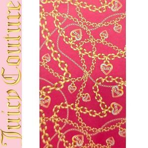 Juicy Couture Home Heart Chains Oversized Beach Towel